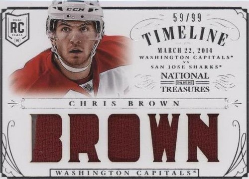 2013-14 Panini National Treasures - Chris Brown #RT-CB