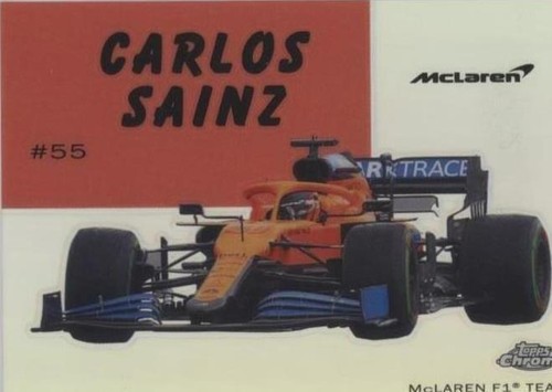 2020 Topps Chrome Formula 1 - Carlos Sainz #54W-32