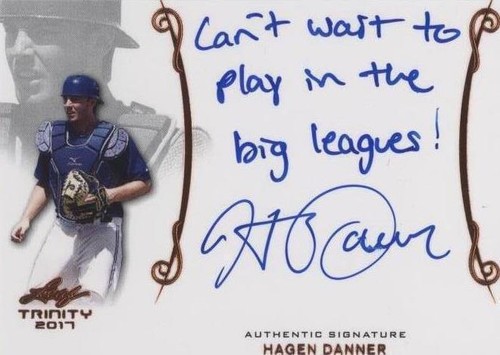 2017 Leaf Trinity - Hagen Danner #A-HD1