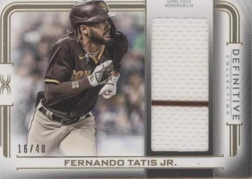 2023 Topps Definitive Collection - Fernando Tatís Jr. #DJR-FTJ