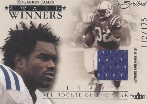 2004 Fleer inScribed Edgerrin James #AWJ-EJ