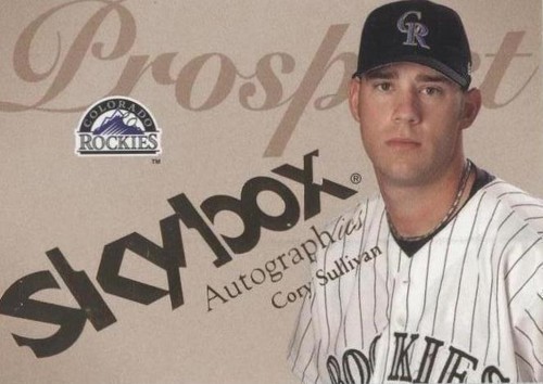 2004 Skybox Autographics - Cory Sullivan #76