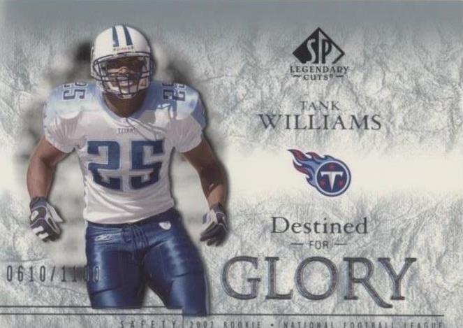 2002 SP Legendary Cuts Tank Williams #204