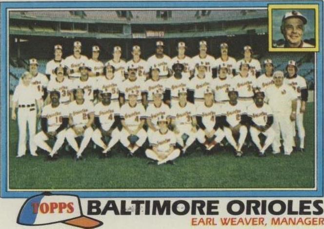 1981 Topps - Earl Weaver #661
