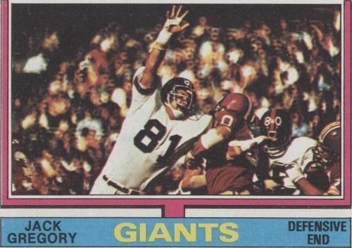 1974 Topps Jack Gregory #439