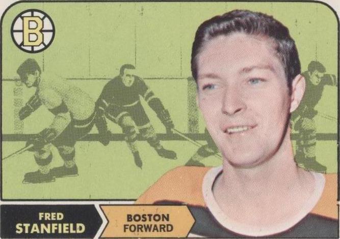 1968-69 O-Pee-Chee - Fred Stanfield #10