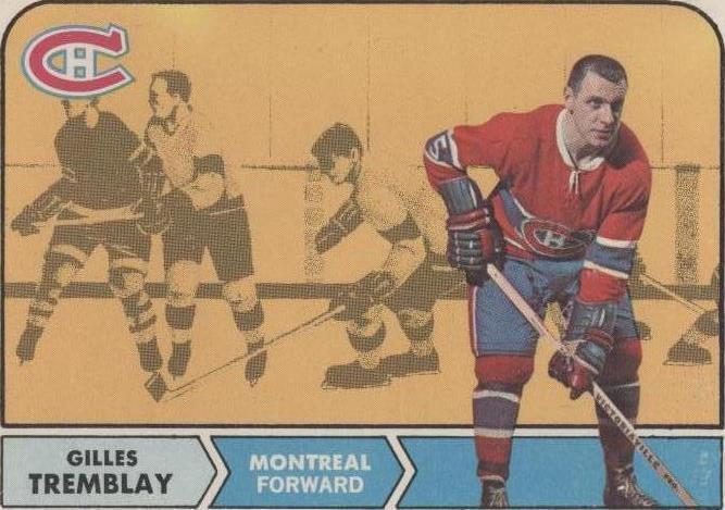 1968-69 O-Pee-Chee - Gilles Tremblay #66