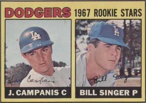 1967 O-Pee-Chee - Bill Singer Jim Campanis #12