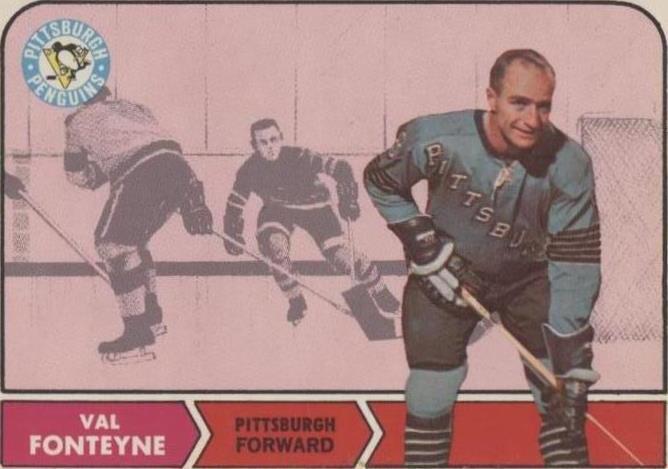 1968-69 O-Pee-Chee - Val Fonteyne #109