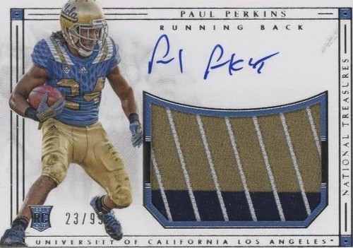 2016 Panini National Treasures Collegiate Paul Perkins #228