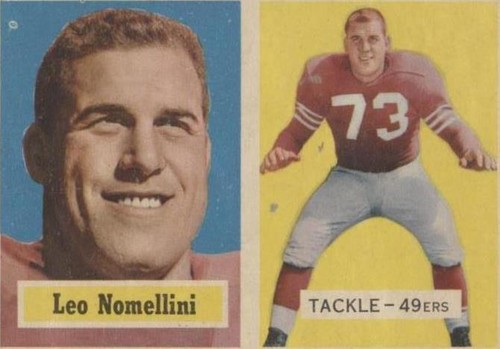 1957 Topps Football Trading Cards