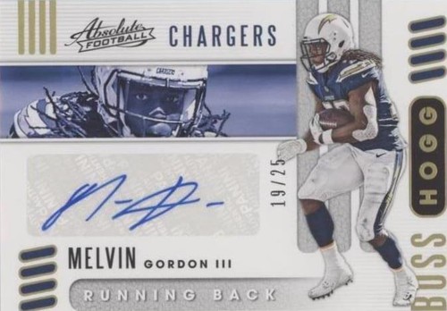 2019 Panini Absolute Melvin Gordon #BHA-MG