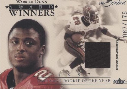 2004 Fleer inScribed Warrick Dunn #AWJ-WD