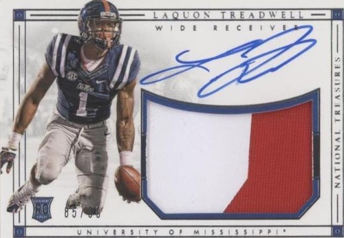 2016 Panini National Treasures Collegiate Laquon Treadwell #203