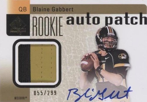2011 SP Authentic Blaine Gabbert #205