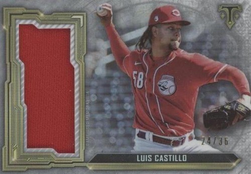 2020 Topps Triple Threads - Luis Castillo #SJR-LCS