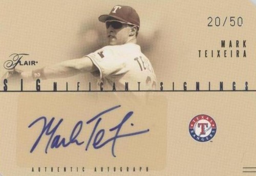 2005 Flair - Mark Teixeira #SS-MT