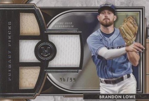 2021 Topps Museum Collection - Brandon Lowe #SPQR-BL