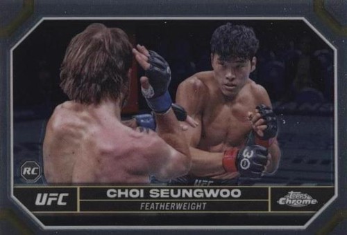 2024 Topps UFC Finest #55 – Seung Woo-Choi – Purple