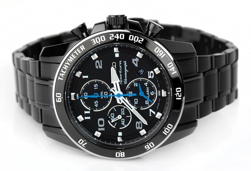 Pre-owned Seiko Sportura Alarm Chronograph Screwed Crown Men's Analog Watch Snae77p1