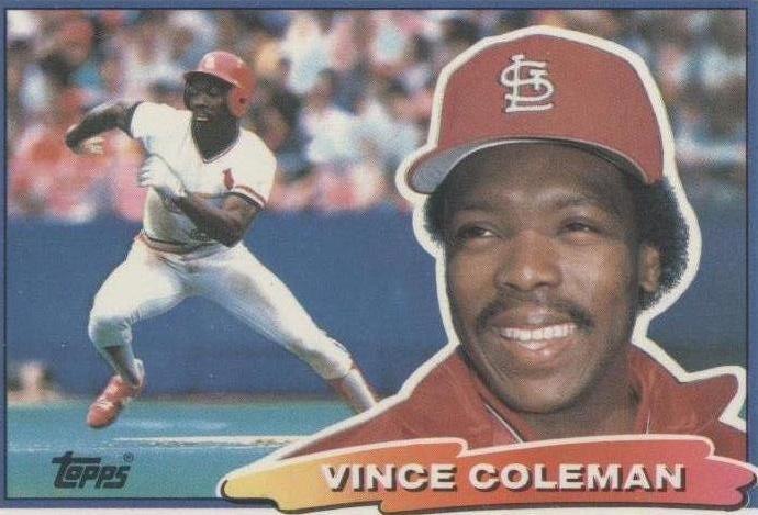 Topps Big 1988 - Vince Coleman #5