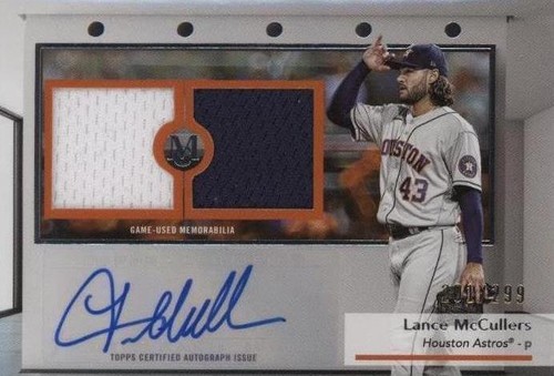 2024 Topps Museum Collection - Lance McCullers Jr. #SWDRA-LM