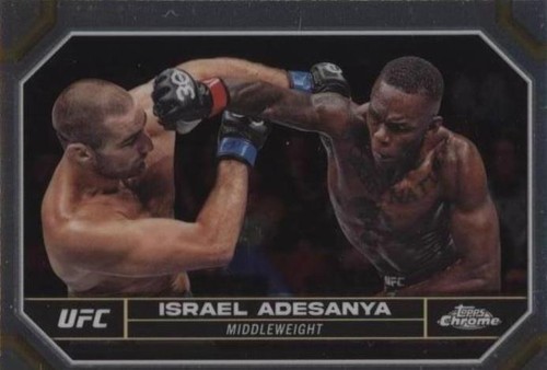 2024 Topps Chrome UFC - Israel Adesanya #81