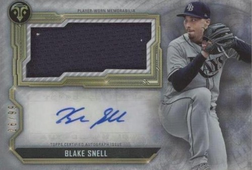 2020 Topps Triple Threads - Blake Snell #ASJR-BS