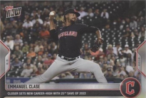 2022 Topps Now - Emmanuel Clase #673