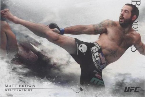 2014 Topps UFC Bloodlines - Matt Brown #21