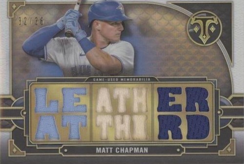 2022 Topps Triple Threads - Matt Chapman #TTR-MCH1