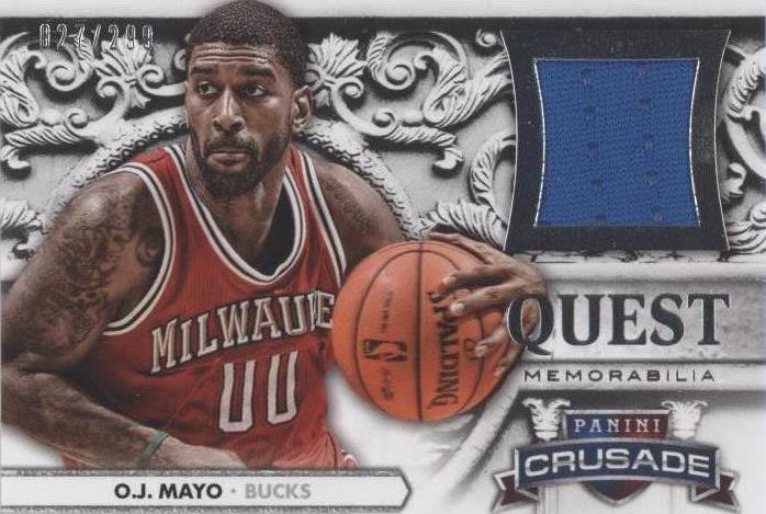 2013-14 Panini Crusade - O.J. Mayo #8