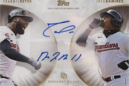 2022 Topps On Demand Dynamic Duals - Franmil Reyes Jose Ramirez #17-A
