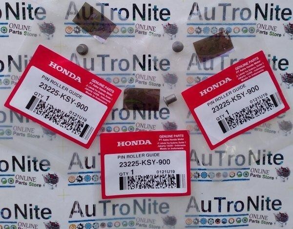 Piezas originales Honda PCX 125 2010-2024 3 PIEZAS Pin Roller Guide 23225-KSY...