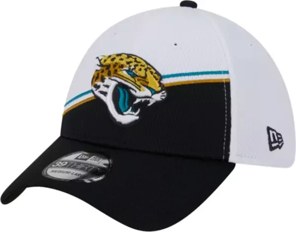Jacksonville Jaguars New Era 39-ЛЕТНЯЯ бейсболка NFL Sideline On-Field Flex Hat мужская L/XL