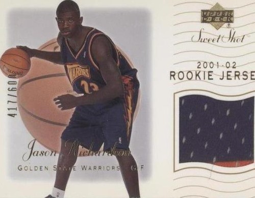 2001-02 Upper Deck Sweet Shot - Jason Richardson #118