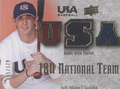 2008 Upper Deck USA Baseball Teams - Jeff Malm #18U-JM