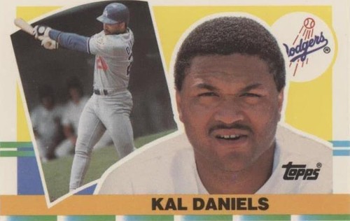 1990 Topps Big - Kal Daniels #238