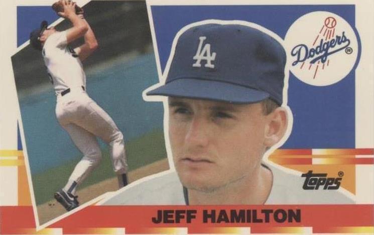 1990 Topps Big - Jeff Hamilton #98