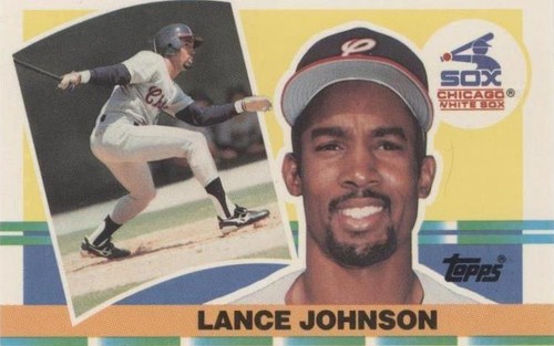 1990 Topps Big - Lance Johnson #274