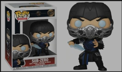 Funko Pop Mortal Kombat Movie Sub-Zero Glow in The Dark EE Exclusive IN STOCK 