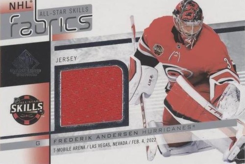 2022-23 Upper Deck SP Game Used - Frederik Andersen #AS-21
