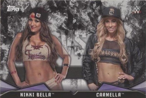 2017 Topps WWE Women's Division - Carmella Nikki Bella #RV-8