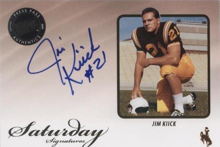 2009 Press Pass Legends - Saturday Signatures Jim Kiick #SS-JK (AU) for ...