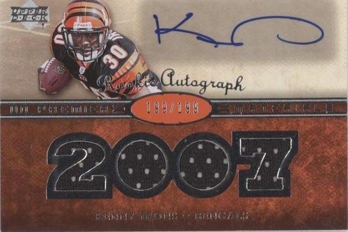 2007 UD Premier Kenny Irons #153