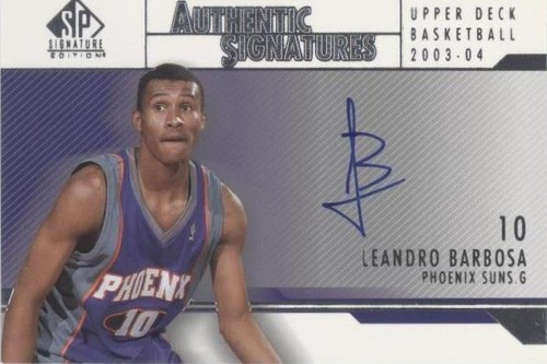 2003-04 SP Signature Edition - Leandro Barbosa #AS-LE