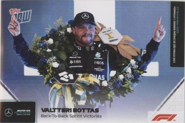 2021 Topps Now F1 - Valtteri Bottas #073
