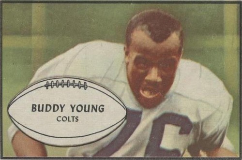 1953 Bowman Buddy Young #30