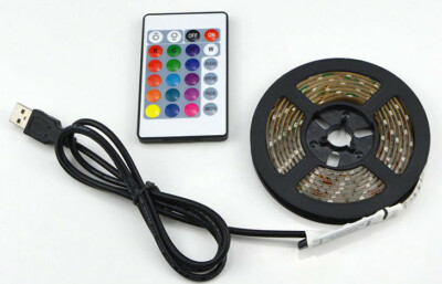 USB LED Strip 2835 SMD DC5V Flexible 3M HDTV/Desktop Screen Backlight