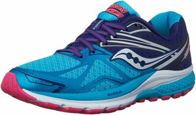 

Женские кроссовки Saucony Ride 9, темно-синий/синий/розовый, 5 D(W) США, Navy/blue/pink